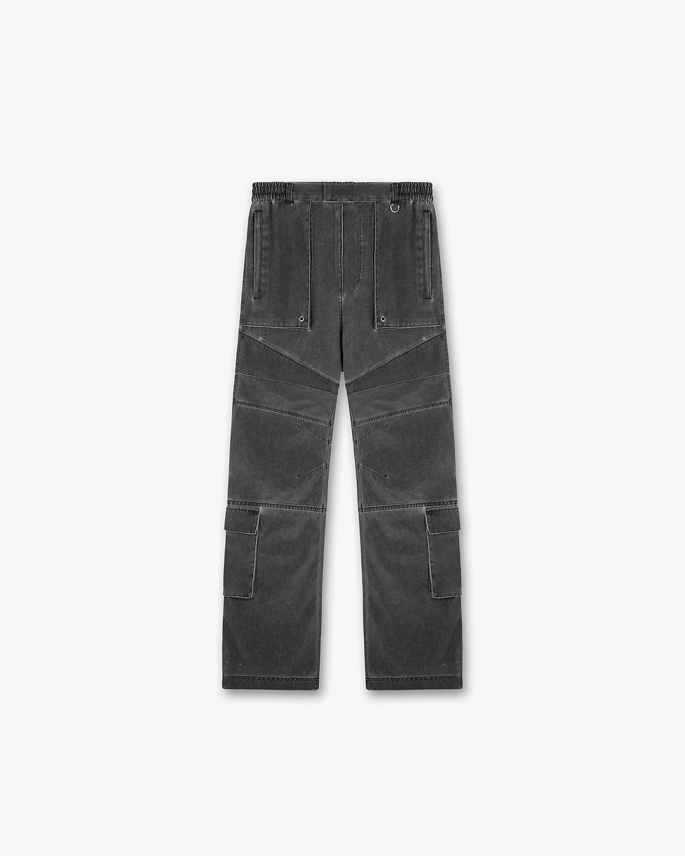 8 Pocket Cargo Pant - Washed Black